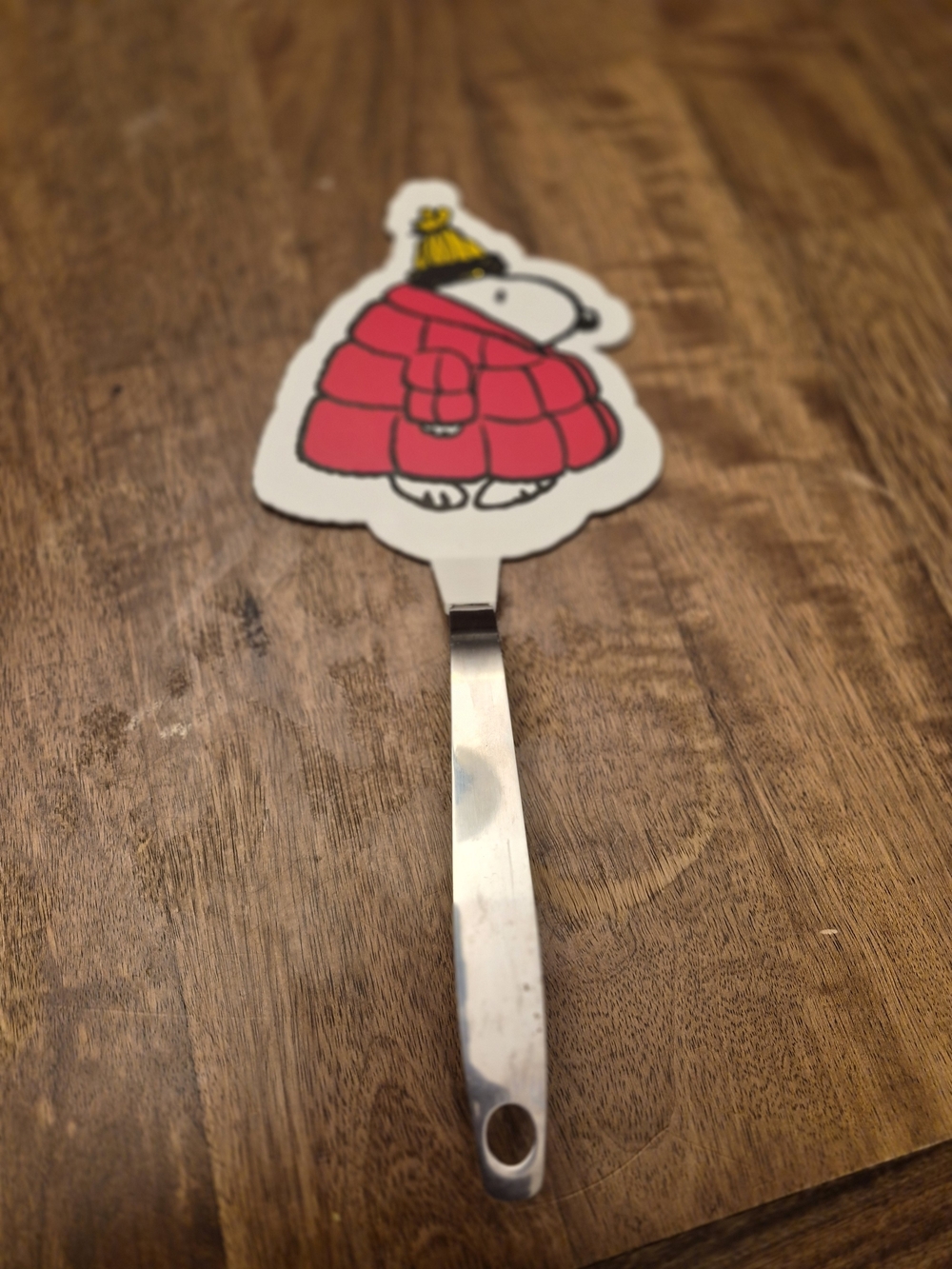Snoopy Red Puffer Jacket Spatula - Pancake Flipper
